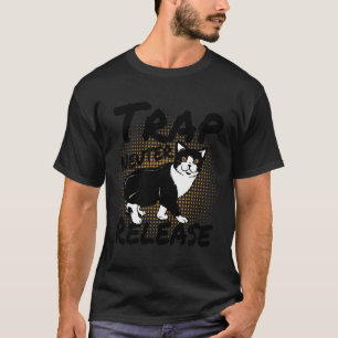 TNR Trap Neuter Release Verwilderde Kat Kitten Res T-shirt