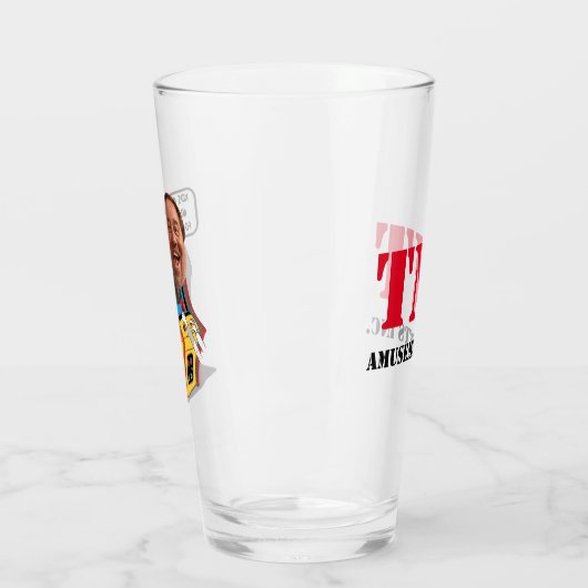TNT Amusements Kinder Go Nuts Pint Glass Glas (Links)