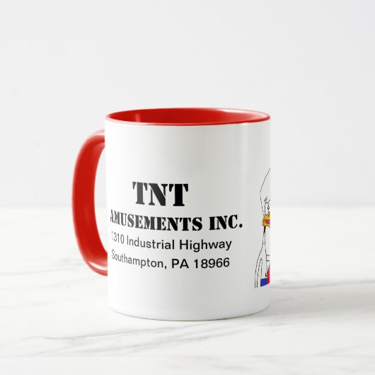 TNT Arcade Duck Small Mok (Voorkant links)