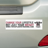 TNT BUMPERSTICKER (Op auto)