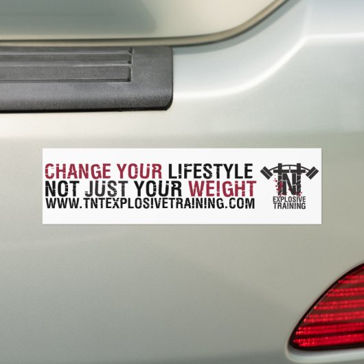 TNT BUMPERSTICKER (Op auto)