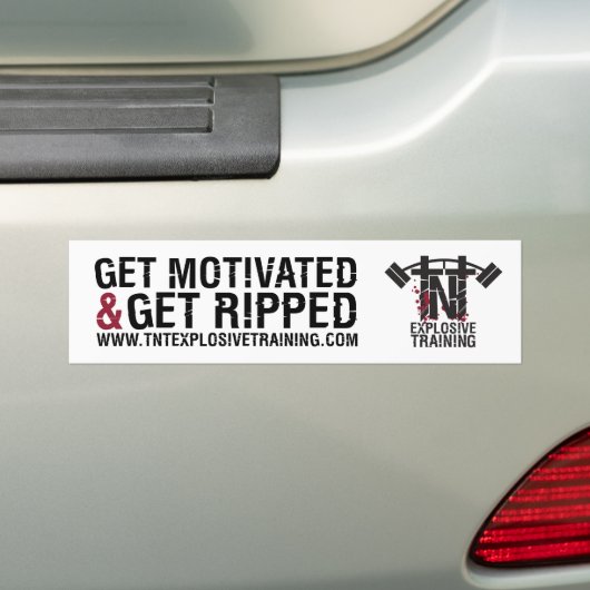 TNT-BUMPERSTICKER BUMPERSTICKER (Op auto)