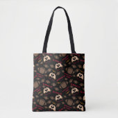 TNT-Chiefs-All Over Print Tas Zwart Rood (Voorkant)