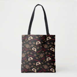 TNT-Chiefs-All Over Print Tas Zwart Rood