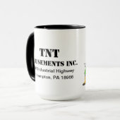 TNT Duck Pinball Mok (Voorkant links)