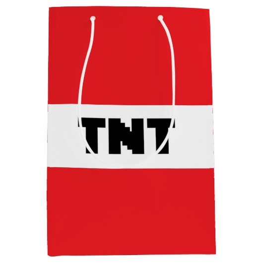 TNT Gift Bag – Gamer Party Explosion Medium Cadeauzakje (Voorkant)