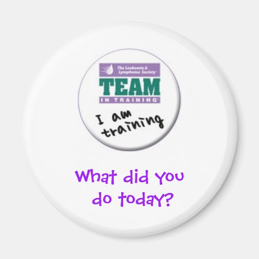 tnt_i_am_training, Wat heb je vandaag gedaan? Magneet (Voorkant)