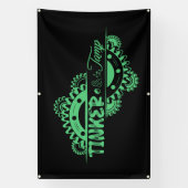 TNT LOGO-BANNER SPANDOEK (Verticaal)