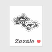 TNT Logo Cut-Sticker Sticker (Vel)