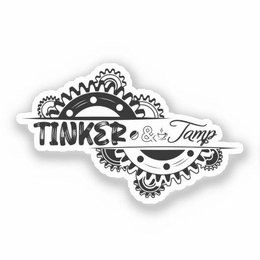 TNT Logo Cut-Sticker Sticker (Voorkant)