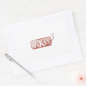 TNT RECHTHOEKIGE STICKER (Envelop)