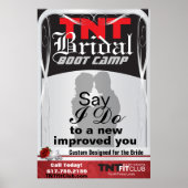TNTBridalBootcamp Poster (Voorkant)