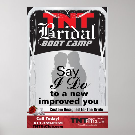 TNTBridalBootcamp Poster (Voorkant)