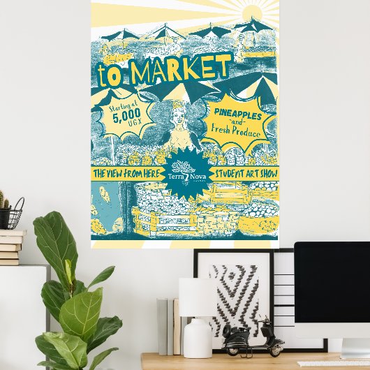 TNU naar de markt Student Poster (Thuiskantoor)
