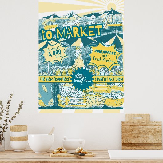 TNU naar de markt Student Poster (Keuken)