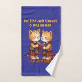 To A Mouse Orange Cats Reciting Burns Bad Handdoek (Handdoek)