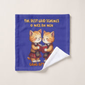 To A Mouse Orange Cats Reciting Burns Bad Handdoek (Wasdoekje)