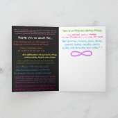 "To an Amazing Being" Verjaardag Kaart (Binnen)