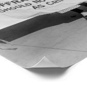 To Ask Freedom For Women Is Not A Crime Poster (Hoek)