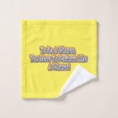 "To be a winner" Schattige ontwerp. Bestel nu Bad Handdoek (Wasdoekje)