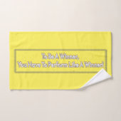 "To be a winner" Schattige ontwerp. Bestel nu Bad Handdoek (Handdoek)