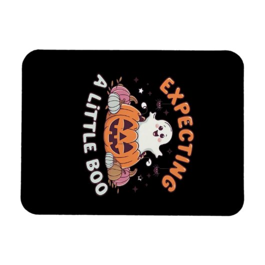 To Be Expecting Little Boo Magneet (Horizontaal)