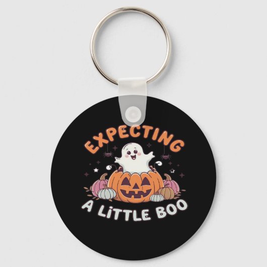 To Be Expecting Little Boo Sleutelhanger (Voorkant)