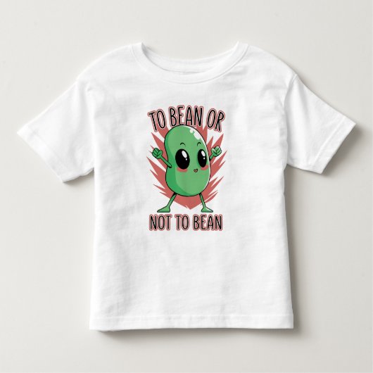 To bean or not to bean kinder shirts (Voorkant)