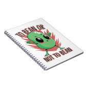 To bean or not to bean notitieboek (Rechterzijde)