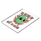 To bean or not to bean notitieboek (Linkerzijde)