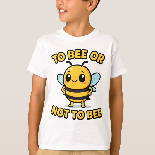 To bee of niet to bee t-shirt (Voorkant)