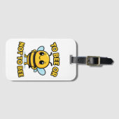 To bee or not to bee bagagelabel (Voorkant (horizontaal))