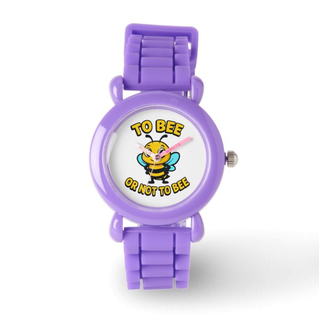 To bee or not to bee horloge (Voorkant)