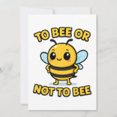 To bee or not to bee kaart (Voorkant)