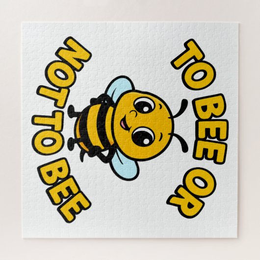 To bee or not to bee legpuzzel (Horizontaal)