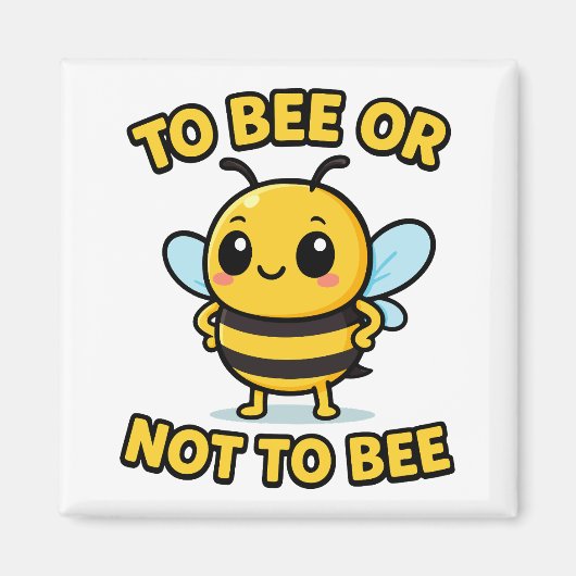 To bee or not to bee magneet (Voorkant)
