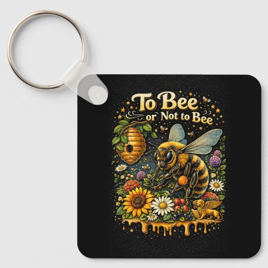 To Bee or Not to Bee Sleutelhanger (Voorkant)