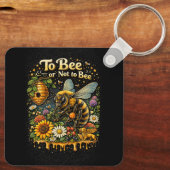 To Bee or Not to Bee Sleutelhanger (Achterkant)