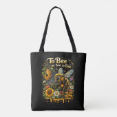 To Bee or Not to Bee Tote Bag (Achterkant)