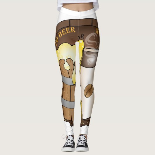 To beer or not to beer? leggings (Voorkant)