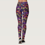 to CREËER is het vernietigen van graffiti gedrukte Leggings (Achterkant)