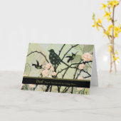 To Dad (Afscheid van een terminaal ziek volwassen  Kaart (Gele Bloem)