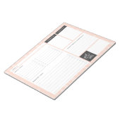 To-do de Blocnote van de Lijst voor de Micromanage (Schuin)