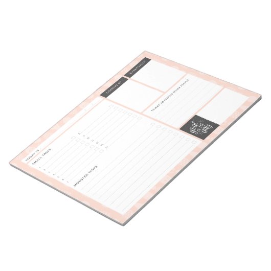 To-do de Blocnote van de Lijst voor de Micromanage (Schuin)