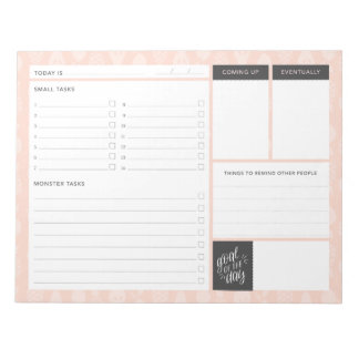 To-do de Blocnote van de Lijst voor de Micromanage