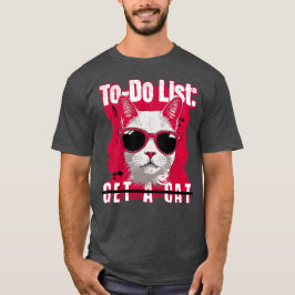 To-do lijst Een kat T-shirt kopen