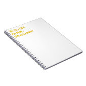 To-do lijst of niet leuk Notitieboek (Rechterzijde)