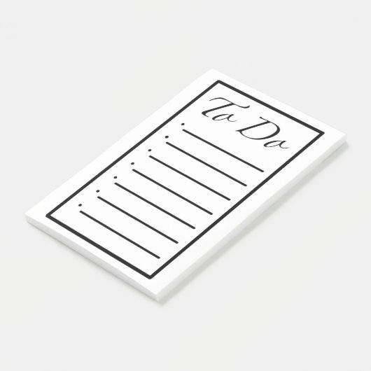 To Do Lijst Post it Notities Post-it® Notes (Schuin)