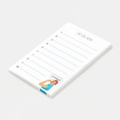To Do Lijst Post-it Notities voor Empowered Vrouwe Post-it® Notes (Schuin)