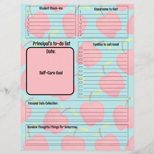 to-do-lijst van schooldirecteuren (Voorkant)